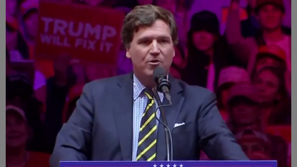 Tucker Carlson Goes Scorched Earth At MSG Trump Rally