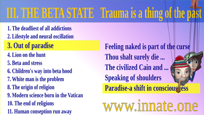 #58 On our way to the 5th dimension - Trauma is a thing of the past – Paradise—a shift in consciousness