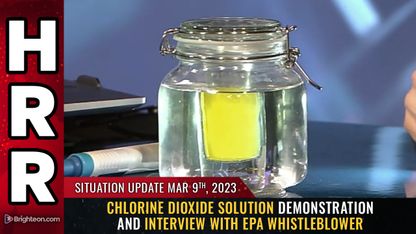 Situation Update, Mar 9, 2023 - Chlorine Dioxide Solution demonstration and interview with EPA whistleblower