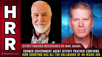 Former government agent Jeffrey Prather confirms how shooting has all the hallmarks of an INSIDE JOB