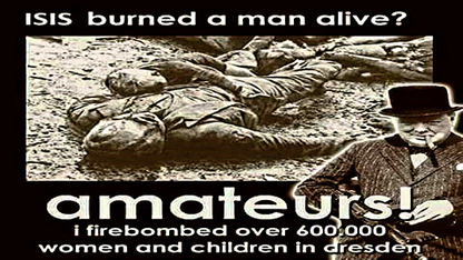 VETERANS TODAY: 31OCT22 - WAR CRIMES? 78 Years Ago Churchill Incinerated 100,000 Defenseless Civilians in Dresden, Germany