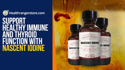 Support healthy immune and thyroid function with nascent iodine