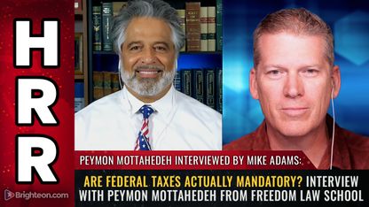 Are federal taxes actually mandatory? Interview with Peymon Mottahedeh from Freedom Law School