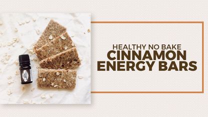 Healthy No-Bake Cinnamon Energy Bars