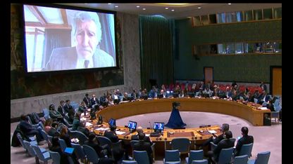Roger Waters Speech at a Meeting of the UN Security Council - Today, 020823