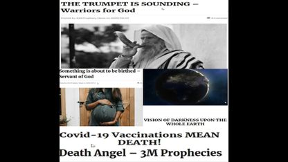 POWERFUL Messages From The Lord!! "CV-19 VAX MEANS DEATH!!"- "SOMETHING'S ABOUT TO BE BIRTHED!" - "MUSHROOM CLOUD" - "VISION OF DARKNESS ON WHOLE EARTH!" - "DEATH ANGEL"!!!