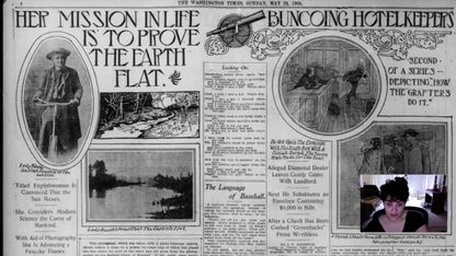 100 years of hidden Flat Earth archives by Nicole Cote - Mark Sargent ✅