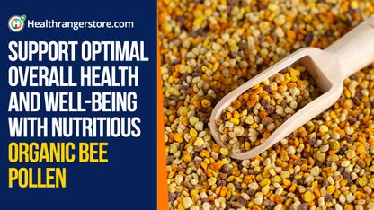 Support optimal overall health and well-being with nutritious Organic Bee Pollen