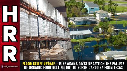 Flood Relief Update – food out to North Carolina.