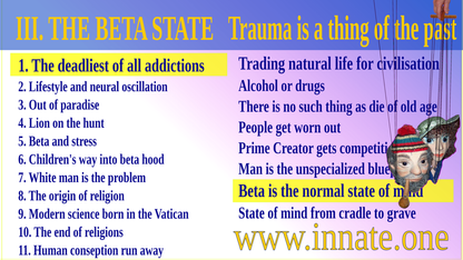 #48 Oscillating through the alphabet - Trauma is a thing of the past – Beta is the normal state of mind