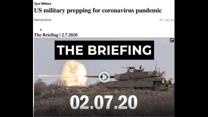 US Military Preparing...  Food Supply to Collapse after Outbreak?  This is a Weapon of Mass Fatality, not Destruction!