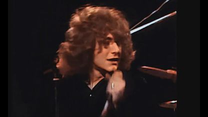 Led Zeppelin - "Communication Breakdown" - Live Performance Danmarks Radio - [4k 60fps, Colorized] - March 17, 1969