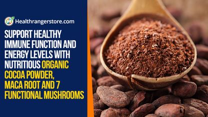 Support healthy immune function and energy levels with nutritious organic cocoa powder