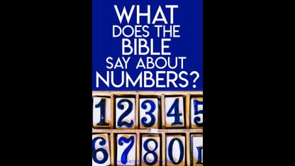 Meaning of Numbers in the Bible
