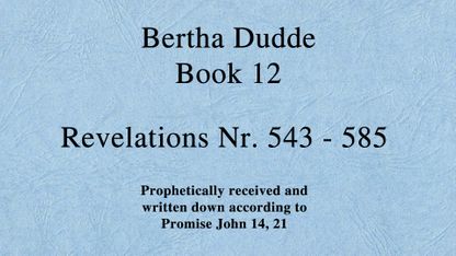 12 - BOOK BERTHA DUDDE - GOD´S WORD - Nr. 543 - 585 (43)