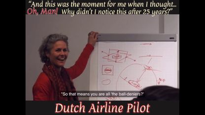 KLM pilot talks about Flat Earth and plane gyro - English subtitled mirror ✅